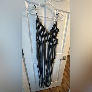 Striped jumpsuit